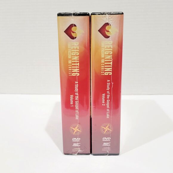 Reigniting Your Passion For Christ Gospel Of Luke Vol 1 & 2 DVD Set Lot of 2 - Picture 3 of 9